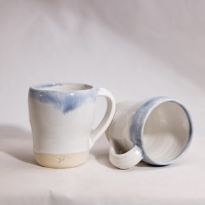 Stoneware mugs, made in Maine