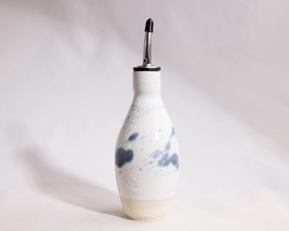 Ceramic Oil Pourer, Maine made pottery